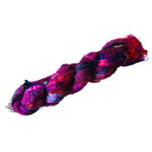 Silk Saree Ribbon Purple Rain
